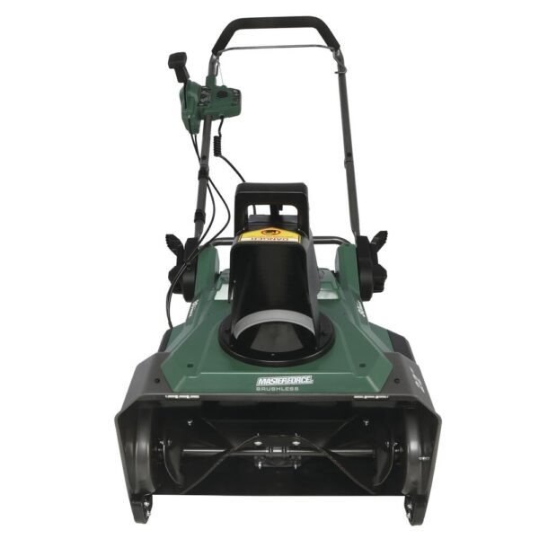 Masterforce® 22" 80-Volt Single-Stage Brushless Cordless Snow Blower - Image 4