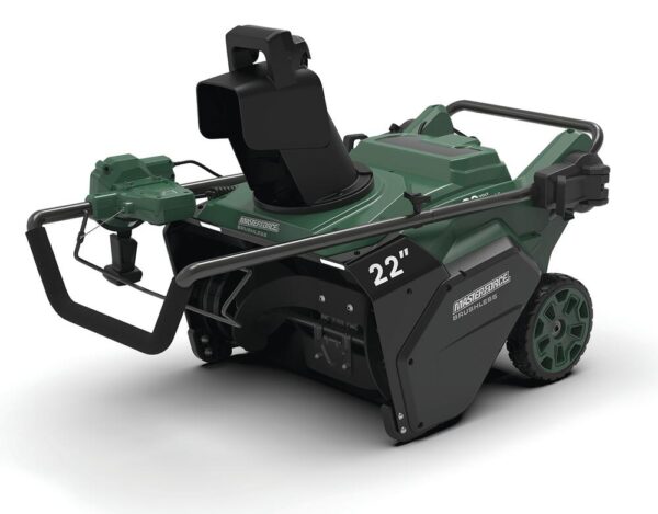 Masterforce® 22" 80-Volt Single-Stage Brushless Cordless Snow Blower - Image 6