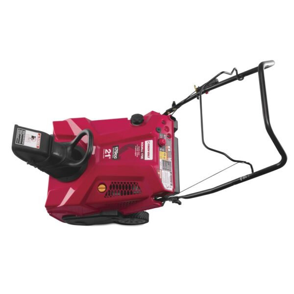 Troy-Bilt® Squall™ 21" 179cc Single-Stage Electric Start Gas Snow Blower - Image 4