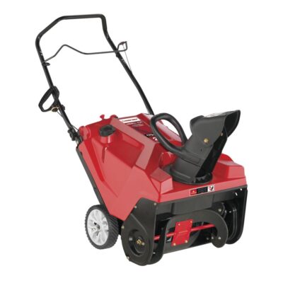 Troy-Bilt® Squall™ 21″ 179cc Single-Stage Electric Start Gas Snow Blower