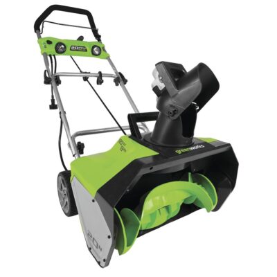 Greenworks™ 20″ 13-Amp Single-Stage Corded Electric Snow Blower