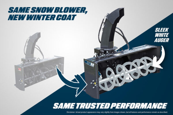 Snowbear 84" Skid Steer Snow Blower - Image 2