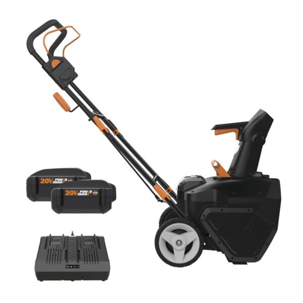 WORX® 20" 40-Volt Single-Stage Brushless Cordless Snowblower - Image 2