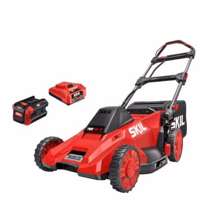 SKIL PWR CORE 40-volt, 20-in Push Battery Walk Mower with (1) 6 Ah Battery Included